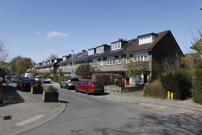 914148 Gezicht op de huizen Prof. Dr. Magnuslaan 6 -hoger te Utrecht.